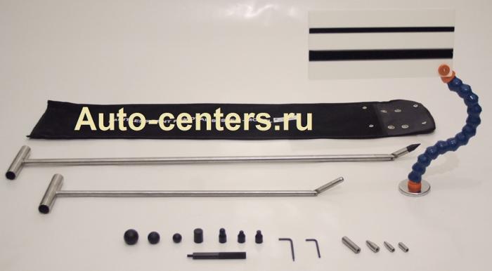 "Dent System" 2 ручки с наклоняемыми сменными наконечниками для удаления вмятин