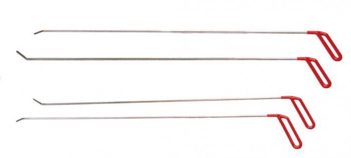 Набор длинных крючков из пружинистой стали, имеют плоский ствол. 4 крючка.